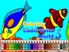 Peli Coloring Underwater World 5 verkossa