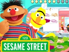 Peli 123 Sesame Street: Super Salad Diner verkossa