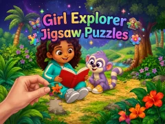 Peli Girl Explorer Jigsaw Puzzles verkossa