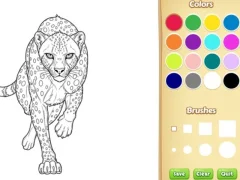 Peli Wild Animals Coloring Book verkossa