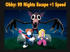 Peli Obby: 99 Nights Escape +1 Speed verkossa