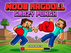 Peli Noob Ragdoll: Crazy Punch verkossa