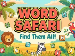Peli Word Safari verkossa