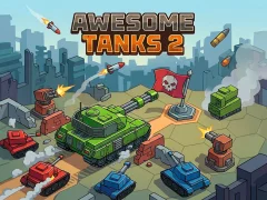 Peli Awesome Tanks 2 verkossa