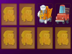 Peli Cartoon Trucks Memory verkossa