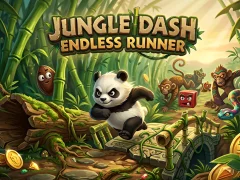 Peli Jungle Dash - Endless Runner verkossa