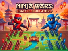Peli Ninja Wars: Battle Simulator verkossa
