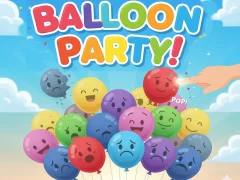 Peli Balloon Party! verkossa