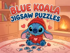 Peli Blue Koala Jigsaw Puzzles verkossa