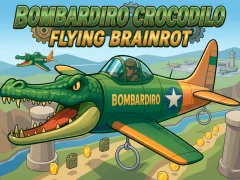 Peli Bombardiro Crocodilo Flying Brainrot verkossa