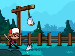 Peli Kick the Chicken verkossa