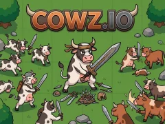 Peli Cowz.io verkossa