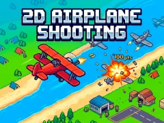 Peli 2D Airplane Shooting verkossa