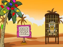 Peli Desert Monkey Escape verkossa