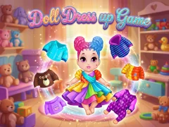 Peli Doll Dress up Game verkossa