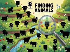 Peli Finding Animals verkossa