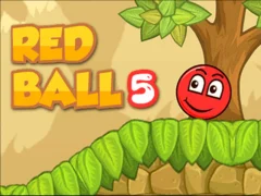 Peli Red Bounce Ball 5 verkossa