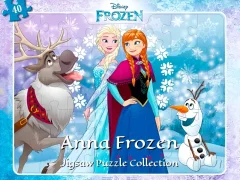 Peli Anna Frozen Jigsaw Puzzle Collection verkossa