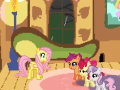 Peli Fluttershy's Bunny Rescue verkossa