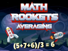 Peli Math Rockets Averaging verkossa