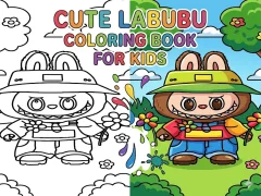 Peli Cute Labubu Coloring Book for Kids verkossa