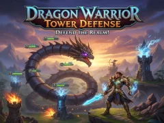 Peli Dragon Warrior Tower Defense verkossa