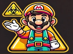 Peli Super Mario Hangman verkossa