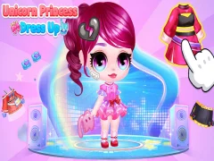 Peli Unicorn Princess Dress Up verkossa