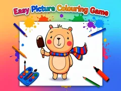 Peli Easy Picture Colouring Game verkossa