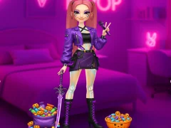 Peli K-Pop Halloween Dress Up verkossa