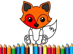 Peli Fox Coloring Book verkossa
