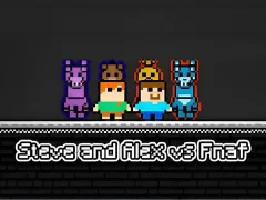 Peli Steve and Alex vs Fnaf verkossa
