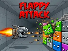 Peli Flappy Attack verkossa