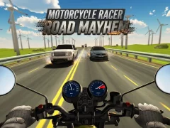 Peli Motorcycle Racer: Road Mayhem verkossa