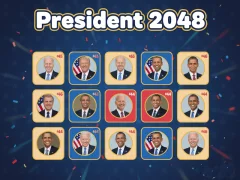 Peli President 2048 verkossa