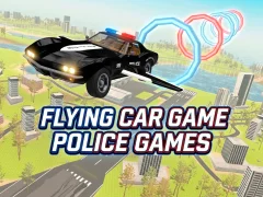 Peli Flying Car Game Police Games verkossa
