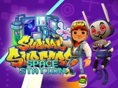 Peli Subway Surfers Space Station verkossa