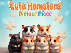 Peli Cute Hamsters Picture piece verkossa