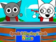 Peli Sprunki: Talking Gray & Wenda News verkossa