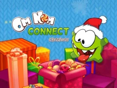 Peli Om Nom Connect Christmas verkossa