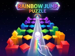 Peli Rainbow Jump Puzzle verkossa