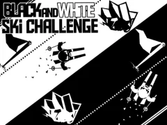 Peli Black and White Ski Challenge verkossa