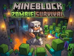 Peli Mineblock Zombie Survival verkossa