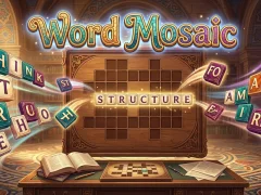 Peli Word Mosaic verkossa