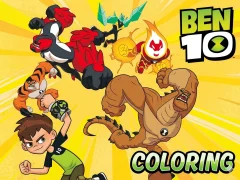 Peli Ben 10 Coloring verkossa