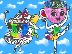 Peli Coloring Book for kids: Ballerina Cappuccina verkossa