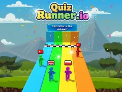 Peli Quiz Runner.io verkossa