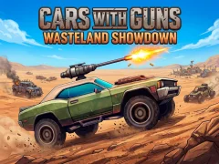 Peli Cars with Guns: Wasteland Showdown verkossa