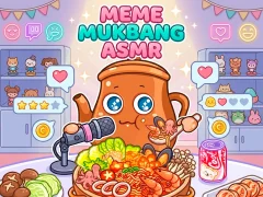 Peli Meme Mukbang ASMR Game verkossa