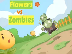 Peli Flowers vs Zombies verkossa